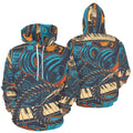 Musical Instruments Music Art | Men's All-Over Print Hoodie