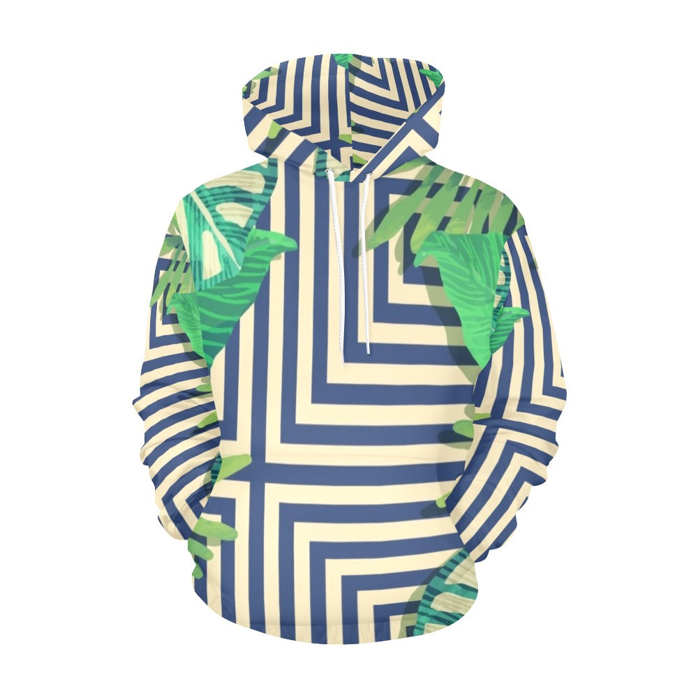 Hypnosis Square | Men's All-Over Print Hoodie