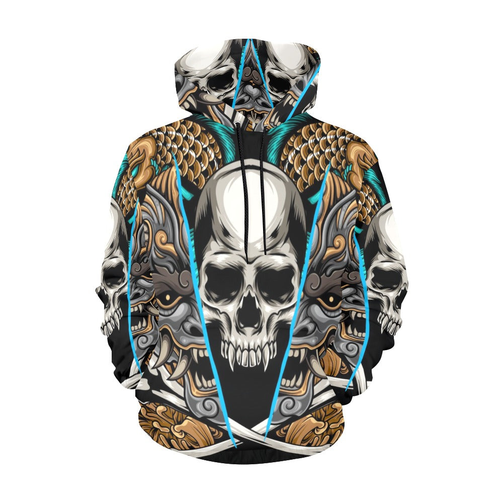 Kabuki Mask | Men's All-Over Print Hoodie