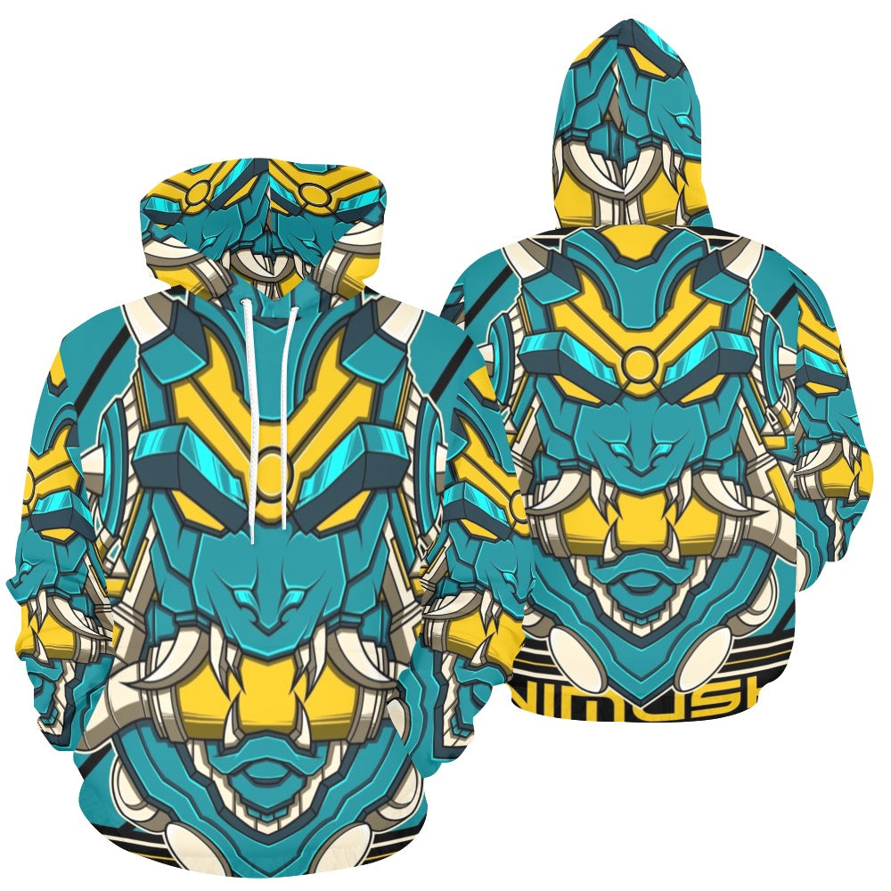 Onimusha Robot | Men's All-Over Print Hoodie
