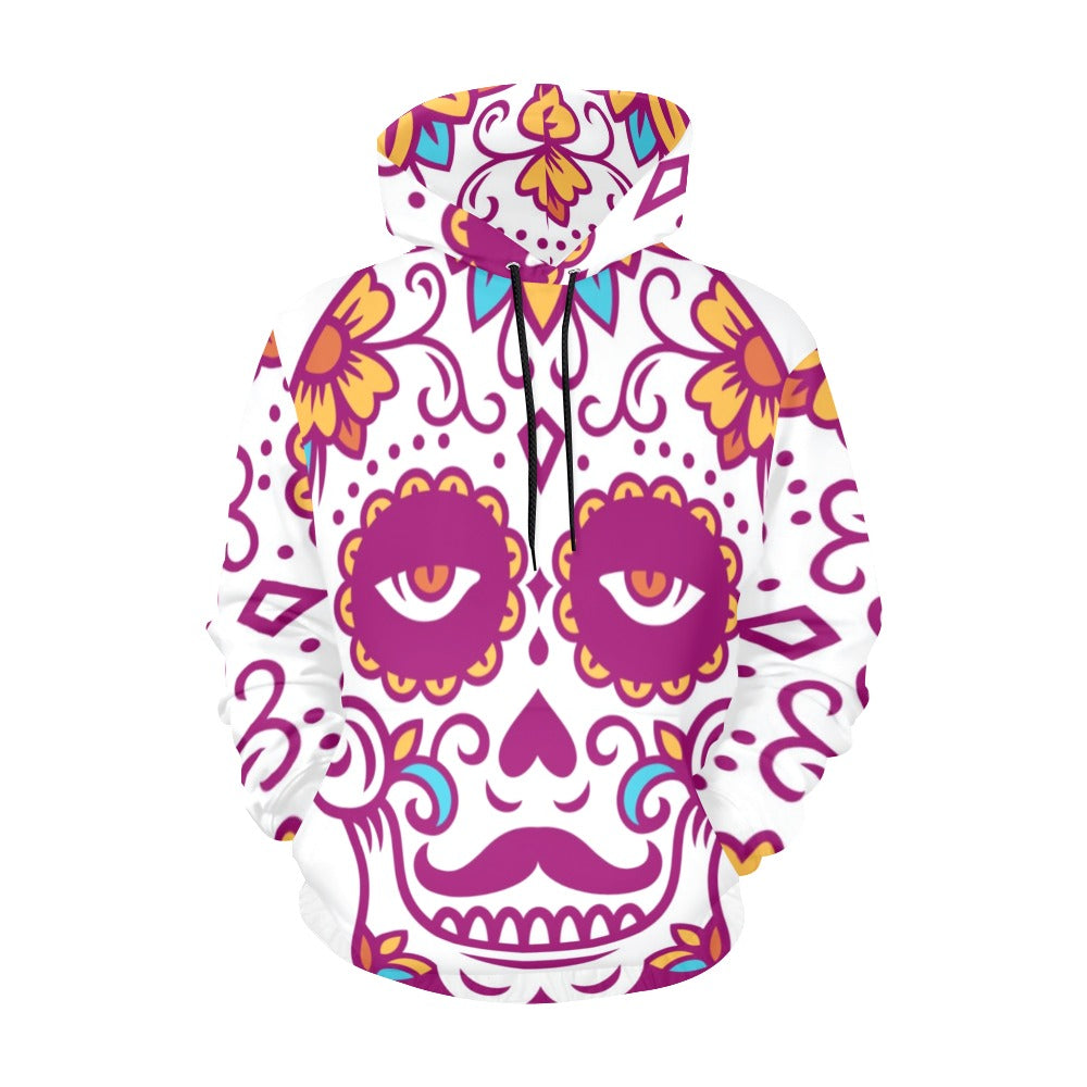Mexican Skull Day Dead | Men's All-Over Print Hoodie