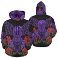 Eagle Rose | Men's All-Over Print Hoodie
