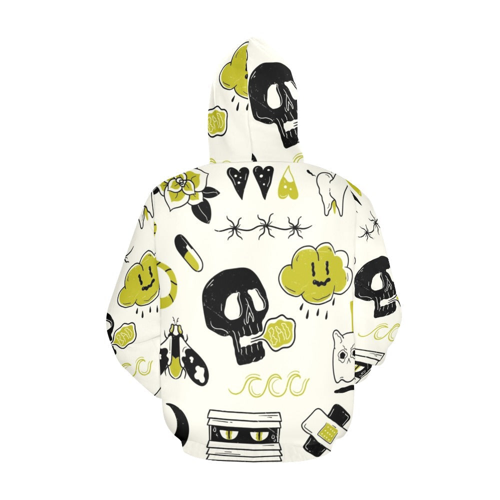 Old School Tattoo Elements | Men's All-Over Print Hoodie