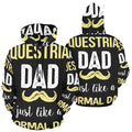 Equestrian Dad Except Much Cooler | Men's All-Over Print Hoodie