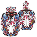 Kitsune Mask | Men's All-Over Print Hoodie