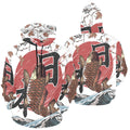 Koi Fish Fly Waves | Men's All-Over Print Hoodie