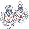 Gang Brutal Criminal Emblem Skull | Men's All-Over Print Hoodie