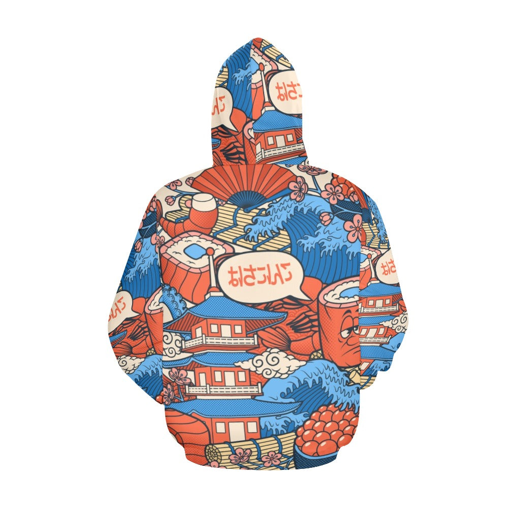 Japanese Food | Men's All-Over Print Hoodie