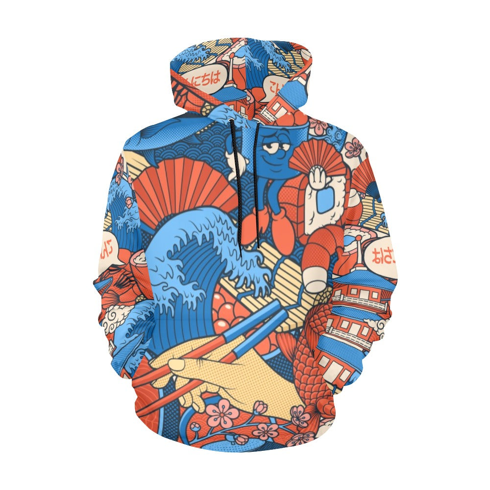 Japanese Food | Men's All-Over Print Hoodie
