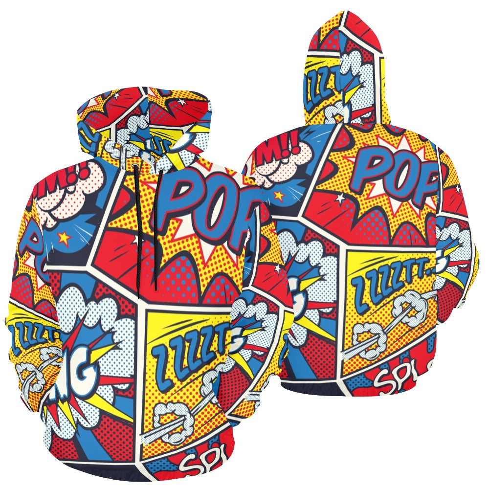 Retro Pop Art Pet & Owner | Matching Hoodie Set