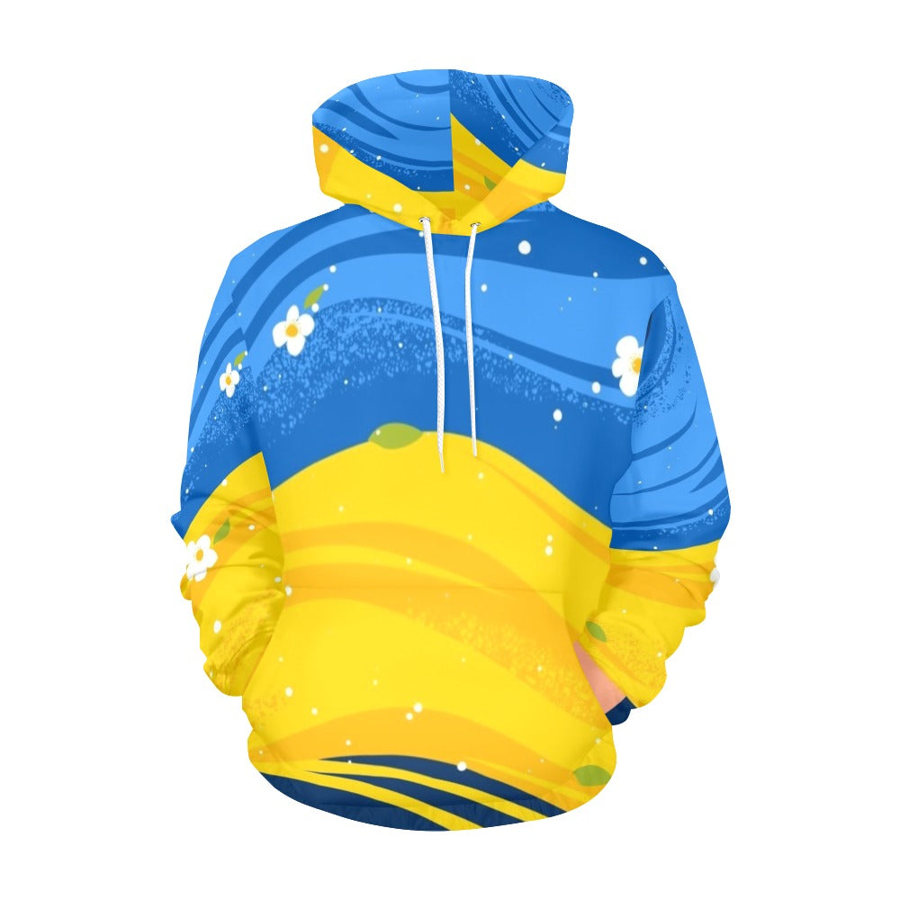 National Holiday Ukraine Independence Day | Men's All-Over Print Hoodie