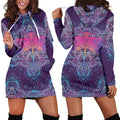 Dragonfly Mandala | Hoodie Dress