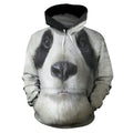 Panda Front and Back | Unisex Hoodie