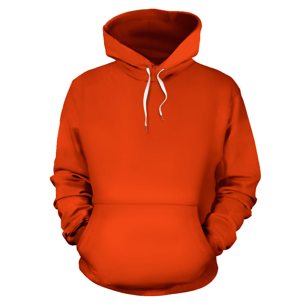 Back Print Perfect Orange Bandana | Unisex Pullover Hoodie