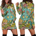 Hippie Peace | Unisex Hoodie Dress