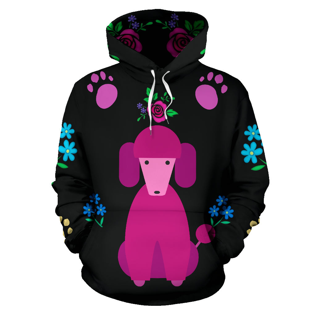 Faithful Poodle – Edition 02 | Unisex All-Over Print Hoodie
