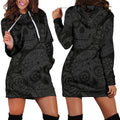 Dark Sugar Skull | Unisex Hoodie Dress