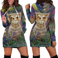 Flower Magic | Hoodie Dress