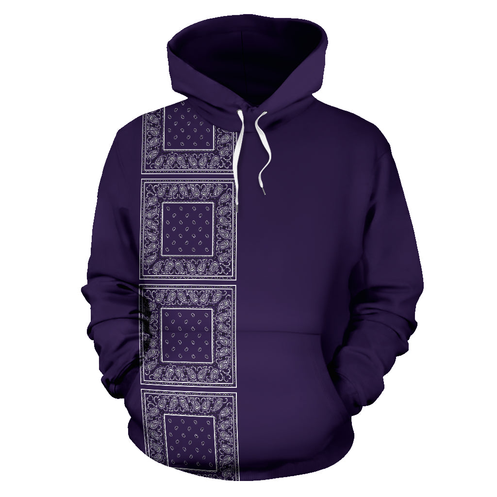 Lineup Royal Purple Bandana | Unisex Pullover Hoodie