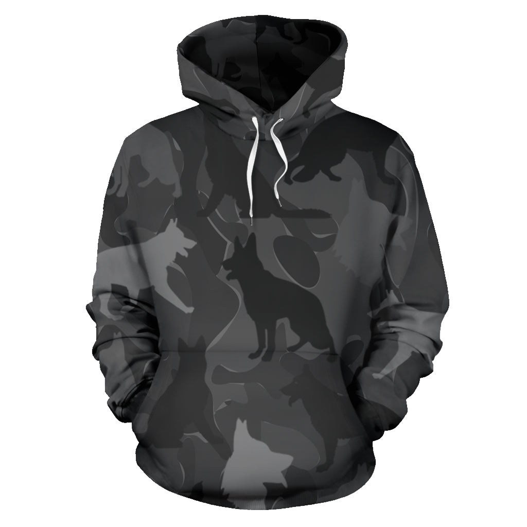 German Shepherd Dark Gray | Hoodie