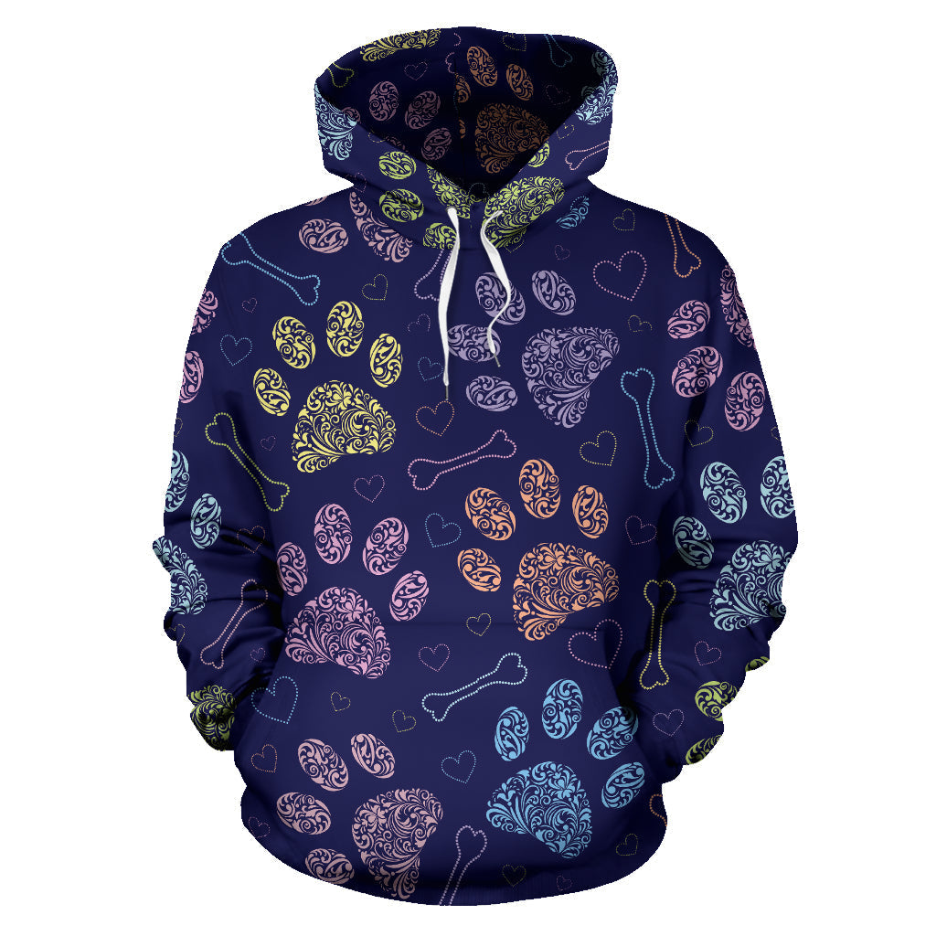 Paw Prints – Edition 01 | Unisex All-Over Print Hoodie