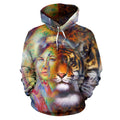 Donna Tigre - Felpa Con Cappuccio | Unisex Hoodie