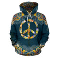 Feather Peace Mandala | Unisex Hoodie