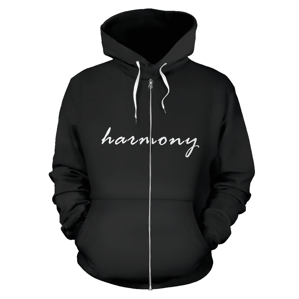 Harmony | Unisex Zip-Up Hoodie