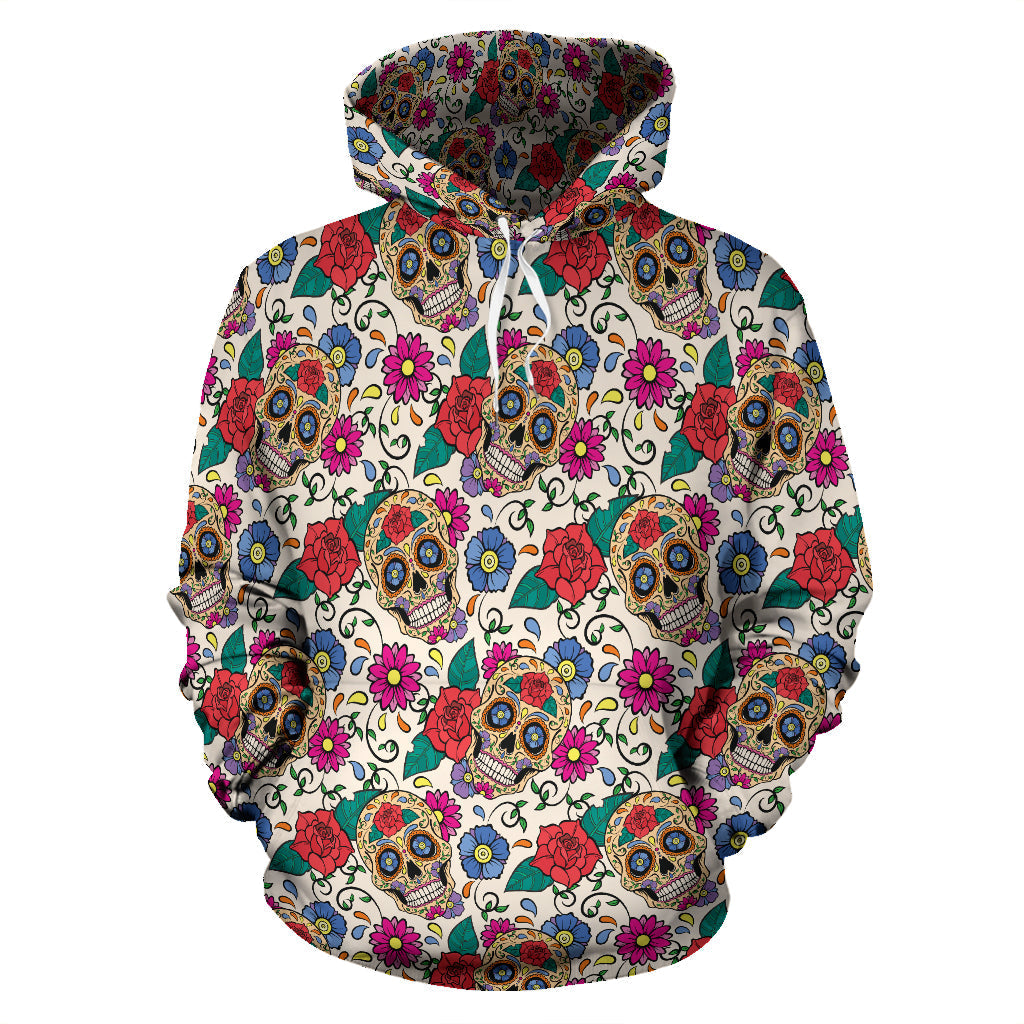 Green & Red Skull | Unisex Hoodie