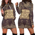 Hippie Bus | Unisex Hoodie Dress