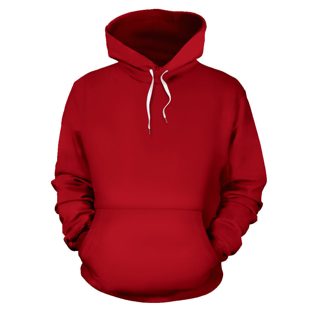 Back Print Classic Red Bandana | Unisex Pullover Hoodie