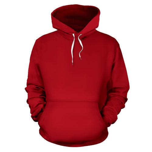 Back Print Classic Red Bandana | Unisex Pullover Hoodie