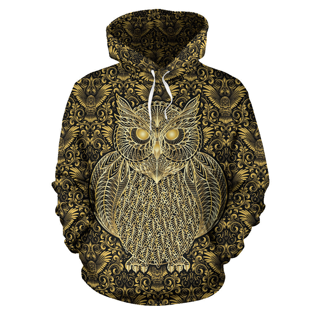 Gold Owl | Unisex Hoodie