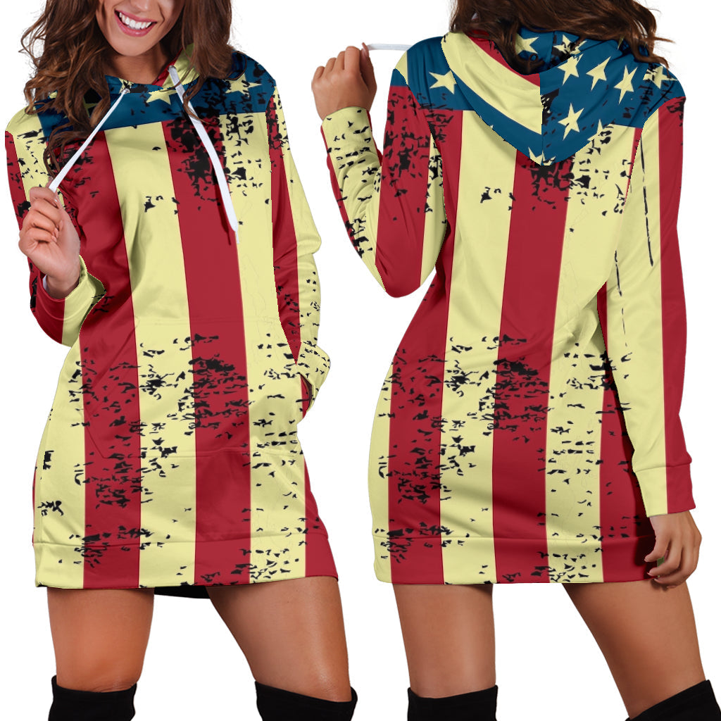 American Flag – Edition 02 | Hoodie Dress