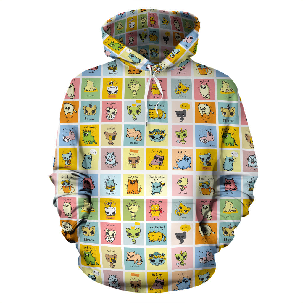 Comic Cat S | Unisex Hoodie
