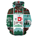 Full Print Camping | Unisex Hoodie