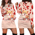 Corgi Love for Lovers of Corgis | Hoodie Dress