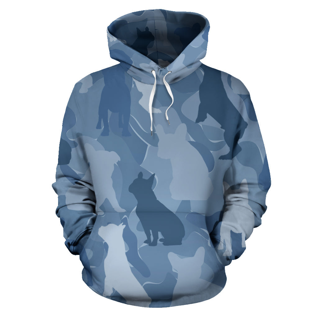 French Bulldog Light Blue | Unisex Hoodie