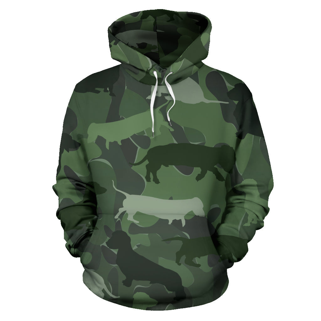 Dachshund Light Green | Unisex Hoodie