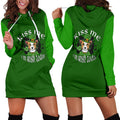 Kiss Me I'm Irish Today | Hoodie Dress