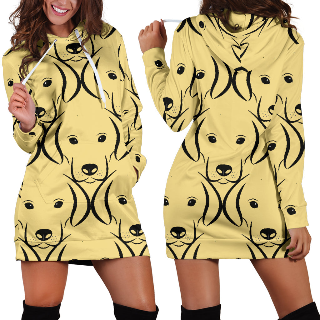 Labrador Face | Hoodie Dress