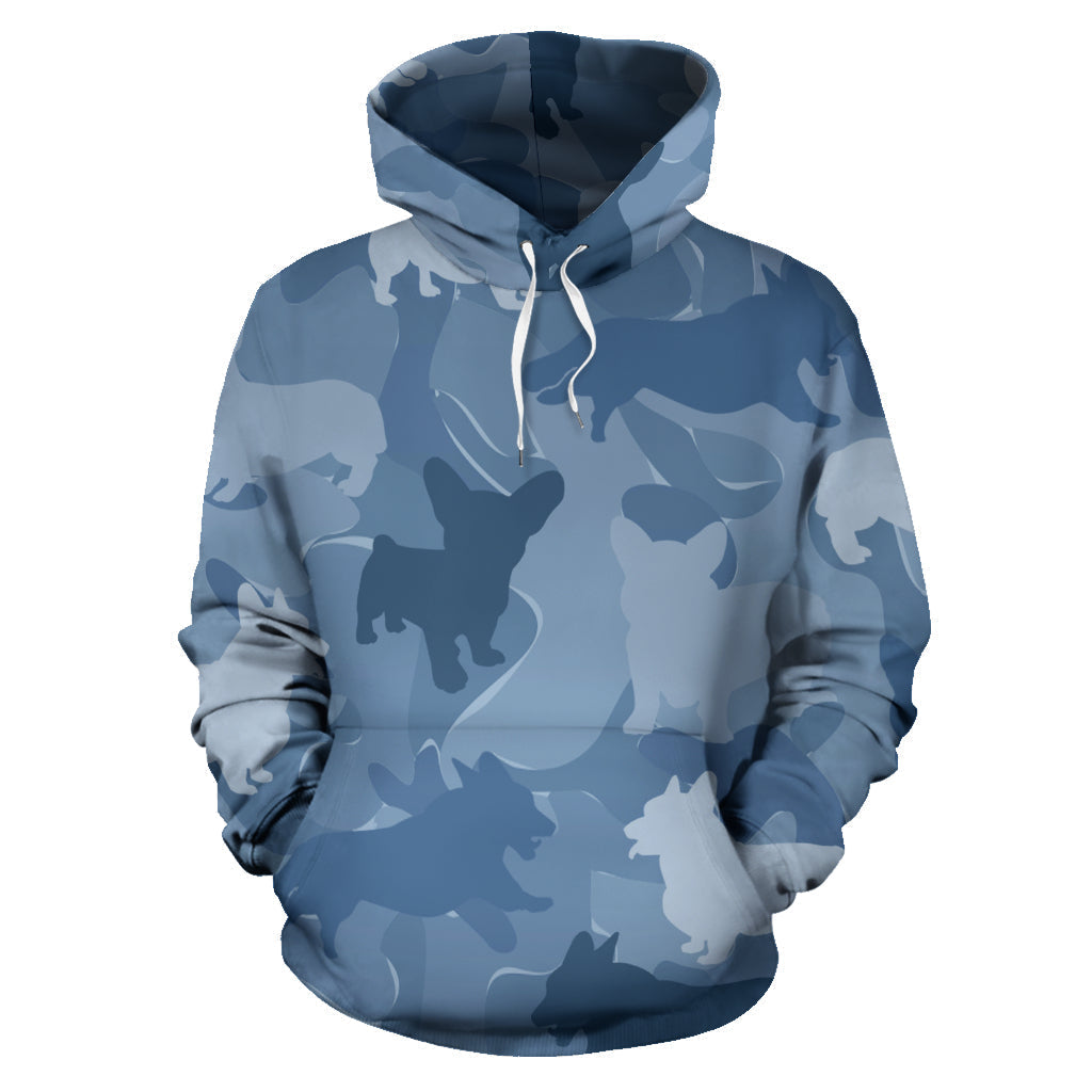 Corgi Light Blue | Unisex Hoodie