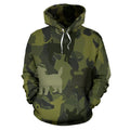 Jack Russell Terrier Dark Green | Unisex Hoodie