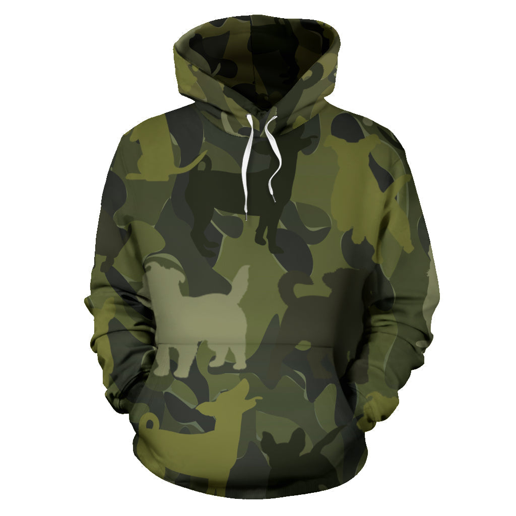 Jack Russell Terrier Dark Green | Unisex Hoodie