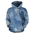 Bernese Mountain Light Blue – Edition 01 | Unisex Hoodie