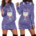 I Like Pussy Deal with It | Hoodie Dress