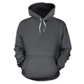 Back Print Wicked Gray Bandana | Unisex Pullover Hoodie