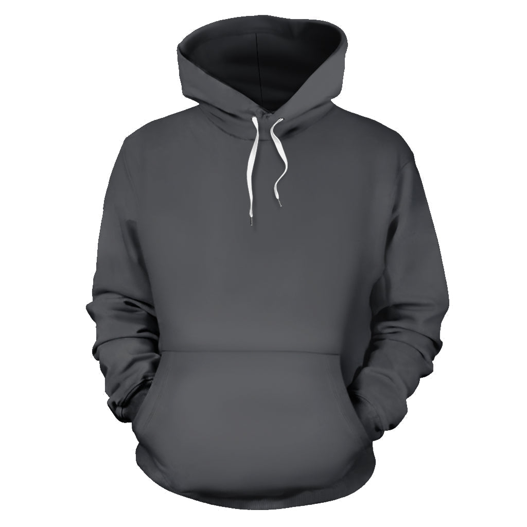 Back Print Wicked Gray Bandana | Unisex Pullover Hoodie