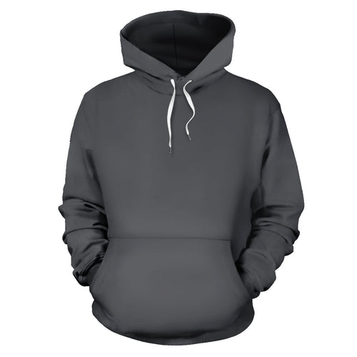Back Print Wicked Gray Bandana | Unisex Pullover Hoodie