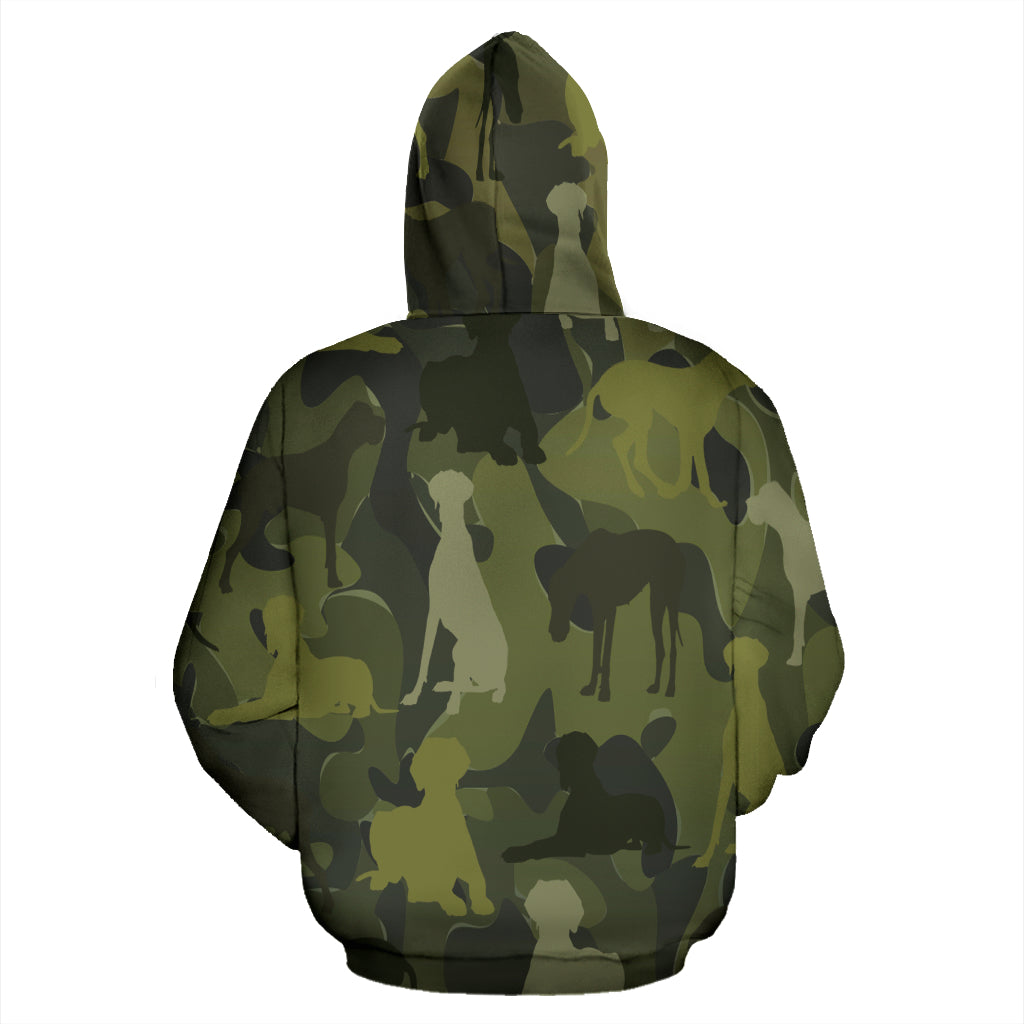 Golden Retriever Dark Green | Men's Hoodie